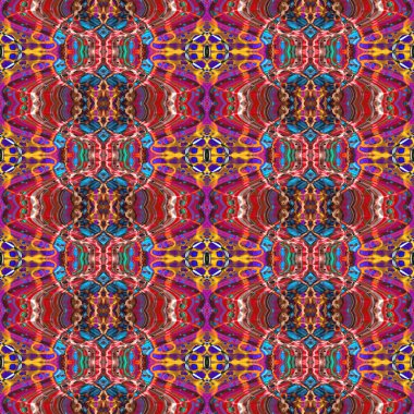 Kusursuz soyut kare deseni. Kaleydoskop deseni. Yaratıcı doku. sonsuz desen