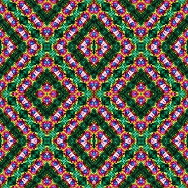 Kusursuz soyut kare deseni. Kaleydoskop deseni. Yaratıcı doku. sonsuz desen