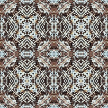 Kusursuz soyut kare deseni. Kaleydoskop deseni. Yaratıcı doku. sonsuz desen