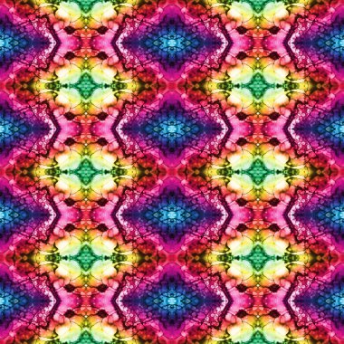 Kusursuz soyut kare deseni. Kaleydoskop deseni. Yaratıcı doku. sonsuz desen