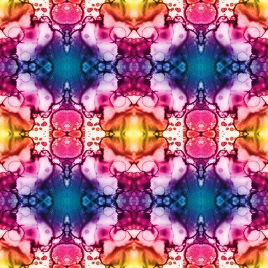 Kusursuz soyut kare deseni. Kaleydoskop deseni. Yaratıcı doku. sonsuz desen