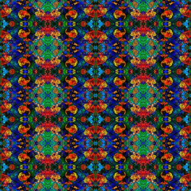 Kusursuz soyut kare deseni. Kaleydoskop deseni. Yaratıcı doku. sonsuz desen