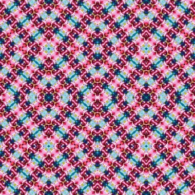 Kusursuz soyut kare deseni. Kaleydoskop deseni. Yaratıcı doku. sonsuz desen