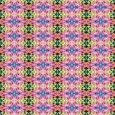 Kusursuz soyut kare deseni. Kaleydoskop deseni. Yaratıcı doku. sonsuz desen