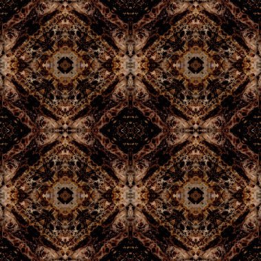 Kusursuz soyut kare deseni. Kaleydoskop deseni. Yaratıcı doku. sonsuz desen