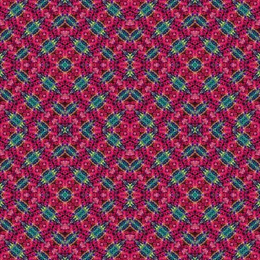 Kusursuz soyut kare deseni. Kaleydoskop deseni. Yaratıcı doku. sonsuz desen