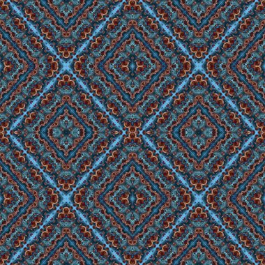 Kusursuz soyut kare deseni. Kaleydoskop deseni. Yaratıcı doku. sonsuz desen