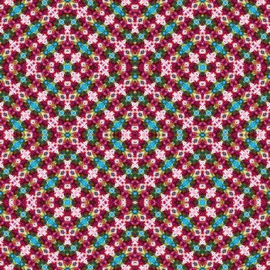 Kusursuz soyut kare deseni. Kaleydoskop deseni. Yaratıcı doku. sonsuz desen