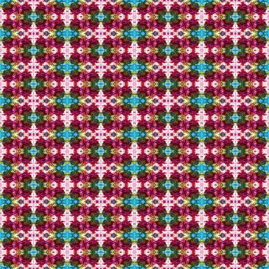 Kusursuz soyut kare deseni. Kaleydoskop deseni. Yaratıcı doku. sonsuz desen