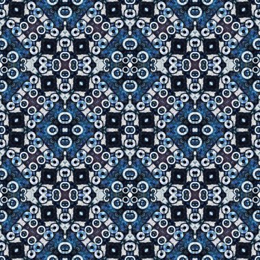 Kusursuz soyut kare deseni. Kaleydoskop deseni. Yaratıcı doku. sonsuz desen