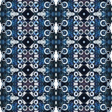 Kusursuz soyut kare deseni. Kaleydoskop deseni. Yaratıcı doku. sonsuz desen