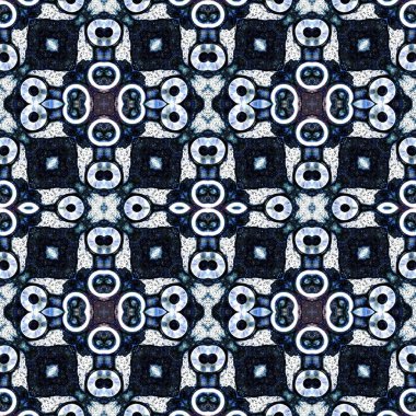 Kusursuz soyut kare deseni. Kaleydoskop deseni. Yaratıcı doku. sonsuz desen