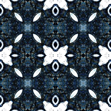 Kusursuz soyut kare deseni. Kaleydoskop deseni. Yaratıcı doku. sonsuz desen