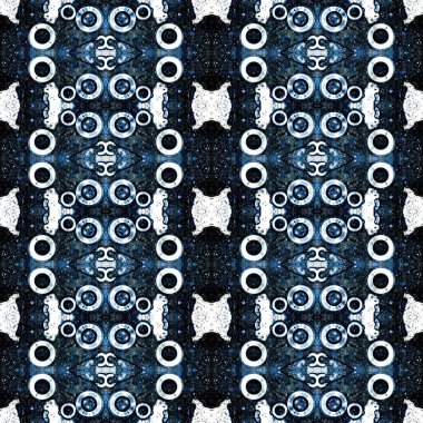 Kusursuz soyut kare deseni. Kaleydoskop deseni. Yaratıcı doku. sonsuz desen