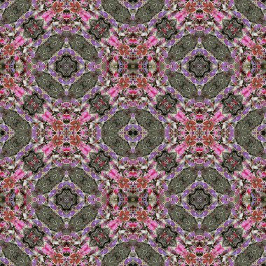 Kusursuz soyut kare deseni. Kaleydoskop deseni. Yaratıcı doku. sonsuz desen