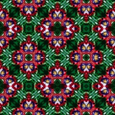 Kusursuz soyut kare deseni. Kaleydoskop deseni. Yaratıcı doku. sonsuz desen