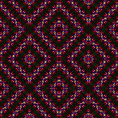 Kusursuz soyut kare deseni. Kaleydoskop deseni. Yaratıcı doku. sonsuz desen