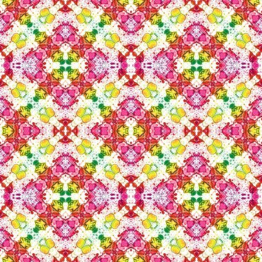 Kusursuz soyut kare deseni. Kaleydoskop deseni. Yaratıcı doku. sonsuz desen