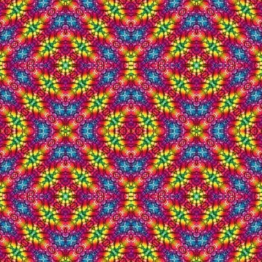 Kusursuz soyut kare deseni. Kaleydoskop deseni. Yaratıcı doku. sonsuz desen