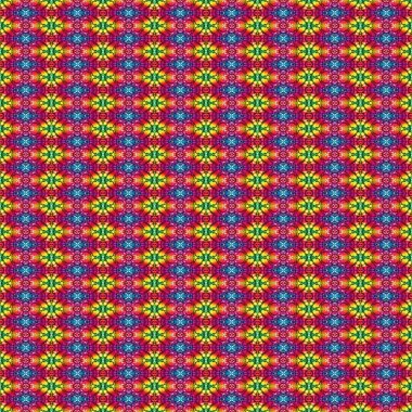 Kusursuz soyut kare deseni. Kaleydoskop deseni. Yaratıcı doku. sonsuz desen