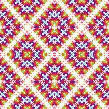 Kusursuz soyut kare deseni. Kaleydoskop deseni. Yaratıcı doku. sonsuz desen