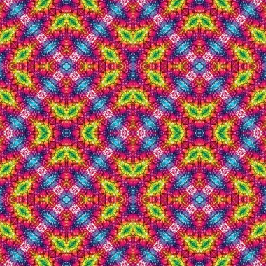 Kusursuz soyut kare deseni. Kaleydoskop deseni. Yaratıcı doku. sonsuz desen