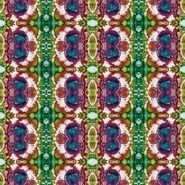 Kusursuz soyut kare deseni. Kaleydoskop deseni. Yaratıcı doku. sonsuz desen