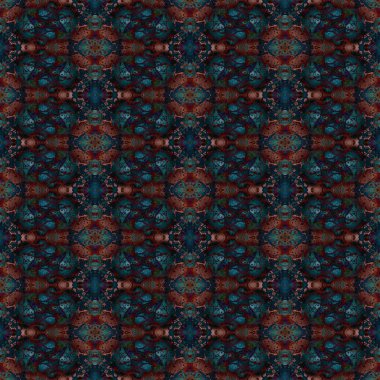 Kusursuz soyut kare deseni. Kaleydoskop deseni. Yaratıcı doku. sonsuz desen