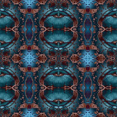 Kusursuz soyut kare deseni. Kaleydoskop deseni. Yaratıcı doku. sonsuz desen