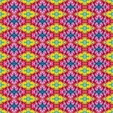 Kusursuz soyut kare deseni. Kaleydoskop deseni. Yaratıcı doku. sonsuz desen