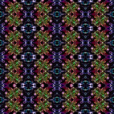 Kusursuz soyut kare deseni. Kaleydoskop deseni. Yaratıcı doku. sonsuz desen
