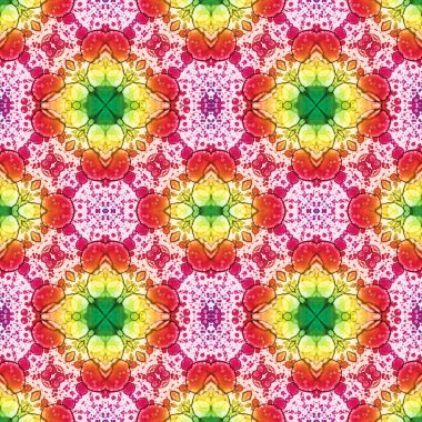 Kusursuz soyut kare deseni. Kaleydoskop deseni. Yaratıcı doku. sonsuz desen