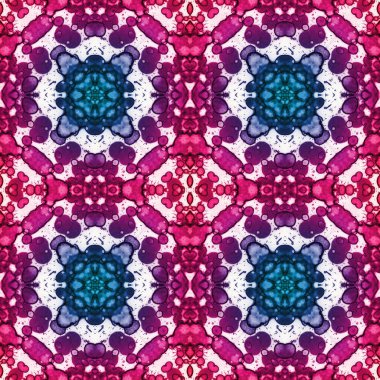 Kusursuz soyut kare deseni. Kaleydoskop deseni. Yaratıcı doku. sonsuz desen