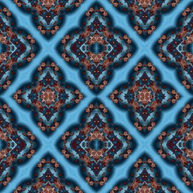 Kusursuz soyut kare deseni. Kaleydoskop deseni. Yaratıcı doku. sonsuz desen