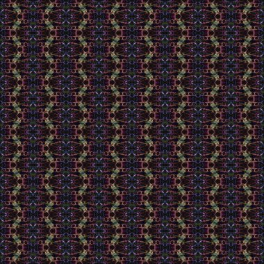 Kusursuz soyut kare deseni. Kaleydoskop deseni. Yaratıcı doku. sonsuz desen