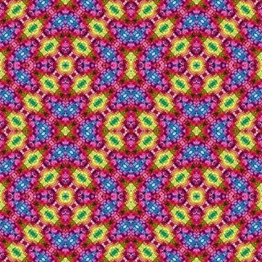 Kusursuz soyut kare deseni. Kaleydoskop deseni. Yaratıcı doku. sonsuz desen