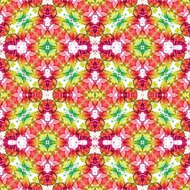 Kusursuz soyut kare deseni. Kaleydoskop deseni. Yaratıcı doku. sonsuz desen