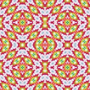 Kusursuz soyut kare deseni. Kaleydoskop deseni. Yaratıcı doku. sonsuz desen