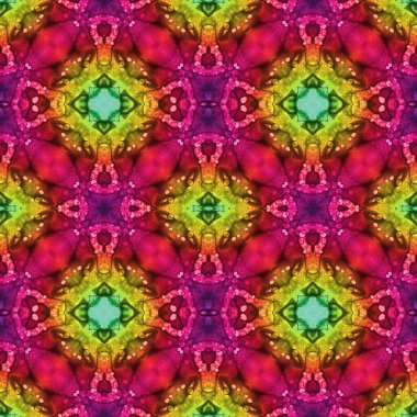 Kusursuz soyut kare deseni. Kaleydoskop deseni. Yaratıcı doku. sonsuz desen