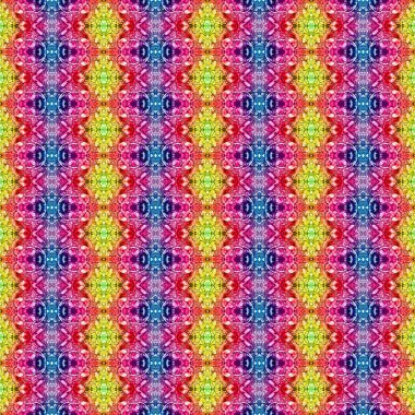 Kusursuz soyut kare deseni. Kaleydoskop deseni. Yaratıcı doku. sonsuz desen