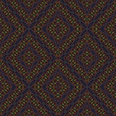 Kusursuz soyut kare deseni. Kaleydoskop deseni. Yaratıcı doku. sonsuz desen