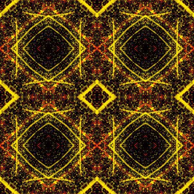 Kusursuz soyut kare deseni. Kaleydoskop deseni. Yaratıcı doku. sonsuz desen