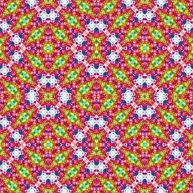 Kusursuz soyut kare deseni. Kaleydoskop deseni. Yaratıcı doku. sonsuz desen