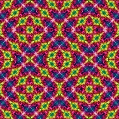 Kusursuz soyut kare deseni. Kaleydoskop deseni. Yaratıcı doku. sonsuz desen