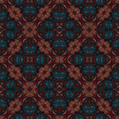 Kusursuz soyut kare deseni. Kaleydoskop deseni. Yaratıcı doku. sonsuz desen