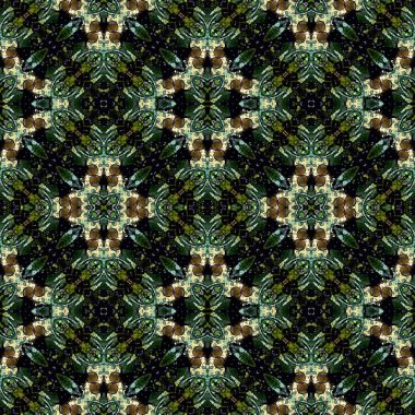 Kusursuz soyut kare deseni. Kaleydoskop deseni. Yaratıcı doku. sonsuz desen