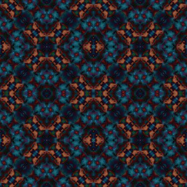 Kusursuz soyut kare deseni. Kaleydoskop deseni. Yaratıcı doku. sonsuz desen