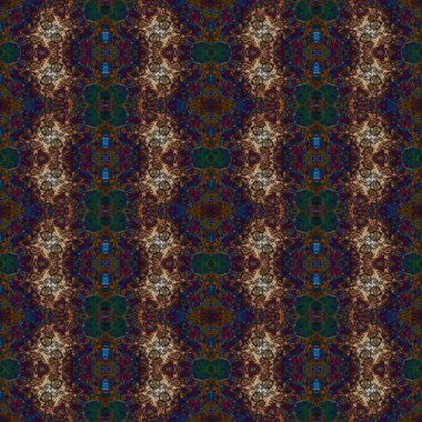 Kusursuz soyut kare deseni. Kaleydoskop deseni. Yaratıcı doku. sonsuz desen