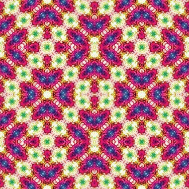 Kusursuz soyut kare deseni. Kaleydoskop deseni. Yaratıcı doku. sonsuz desen