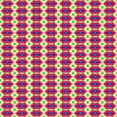 Kusursuz soyut kare deseni. Kaleydoskop deseni. Yaratıcı doku. sonsuz desen